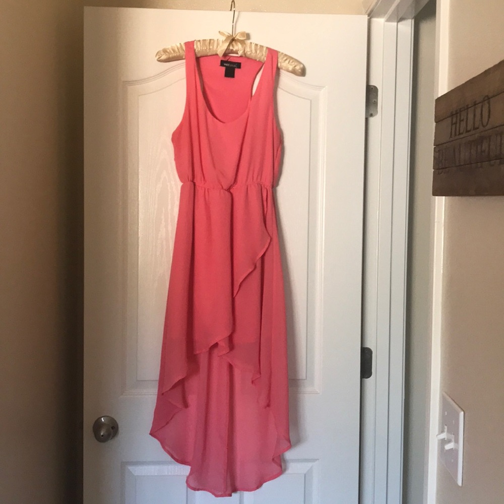 Coral dress 👗